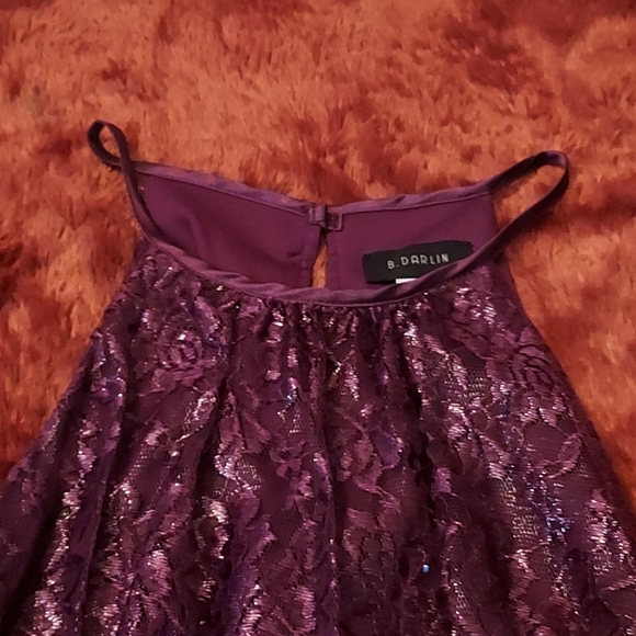 B. Darlin Plum Dress - Picture 8 of 12